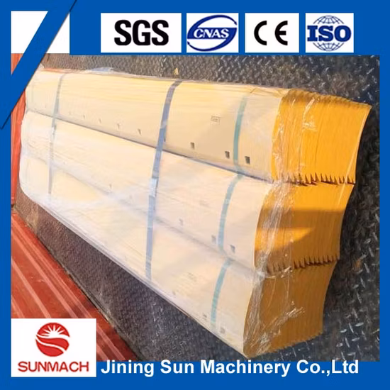 Lames de niveleuse à moteur d'épaisseur 5D9558 de 19 mm avec 13 trous