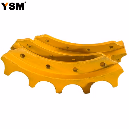 Groupe de segments de pignon de bulldozer D65 D85 D85ex D155 D155A D275 D355 D375