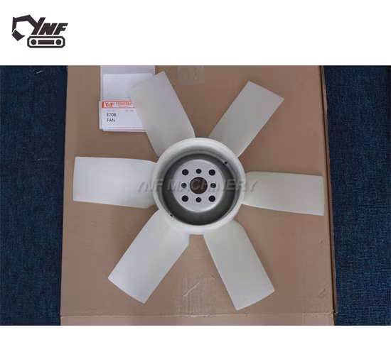 Accessoires T70b E70b 095 d'excavatrice de chat de lame de ventilateur de refroidissement 4D32