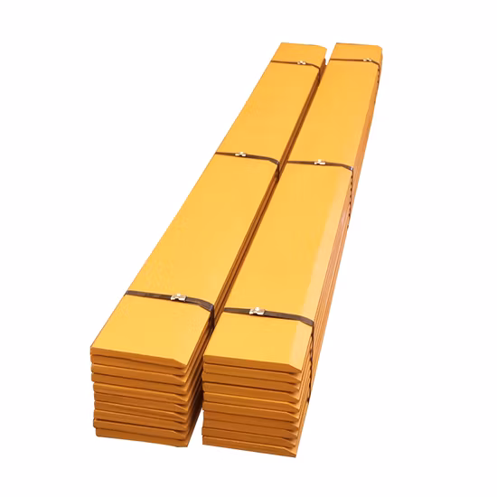 Niveleuse à moteur directe d'usine tranchant 5D9553 16*152*1828 lame de niveleuse à neige Hm500